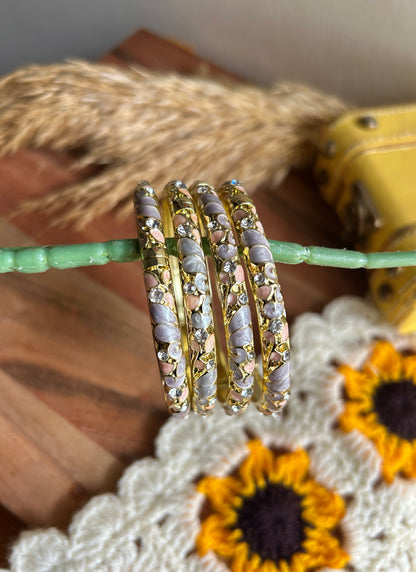 Lilac Vintage Bangles (each bangle)