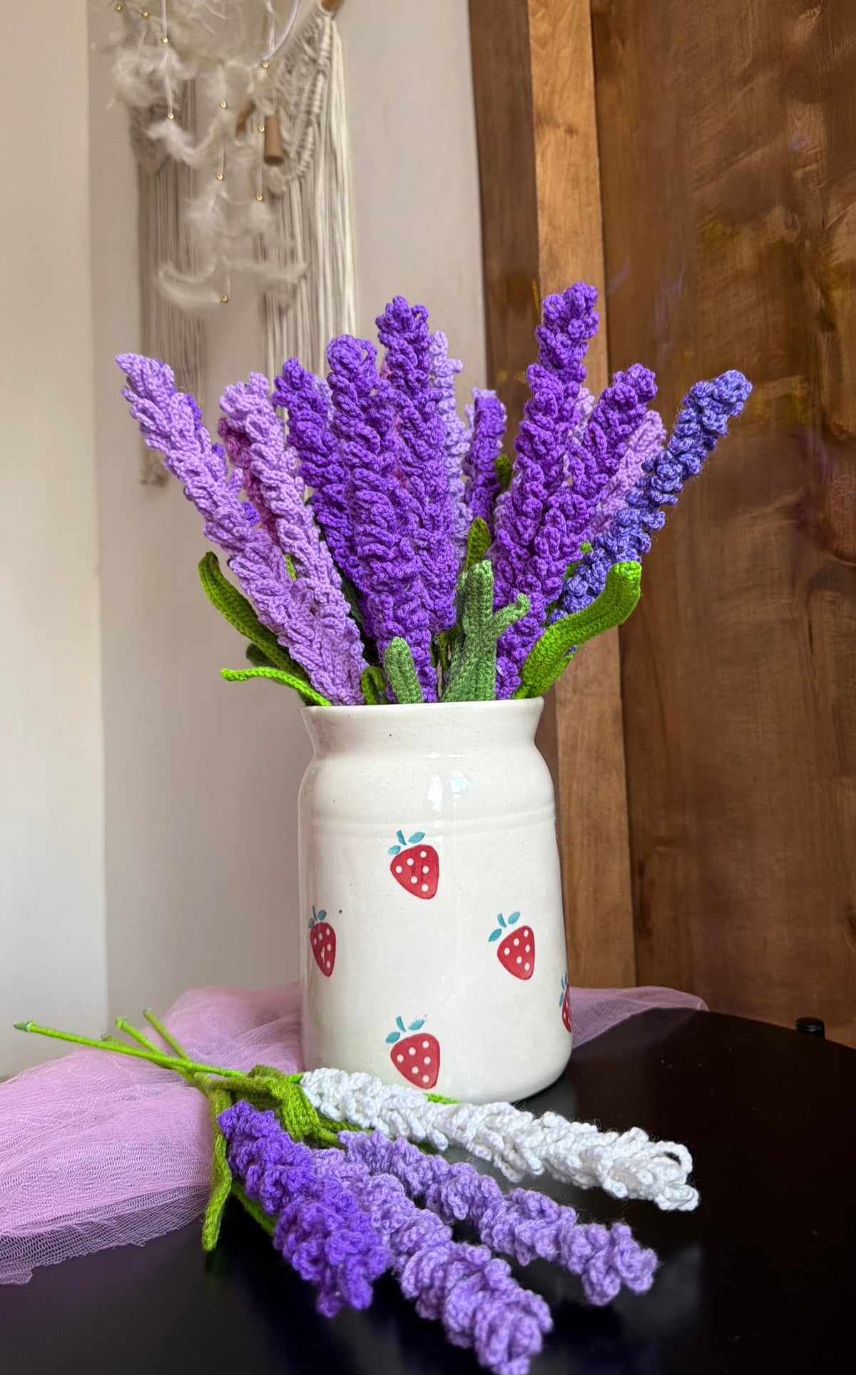 Crochet Lavender Stick