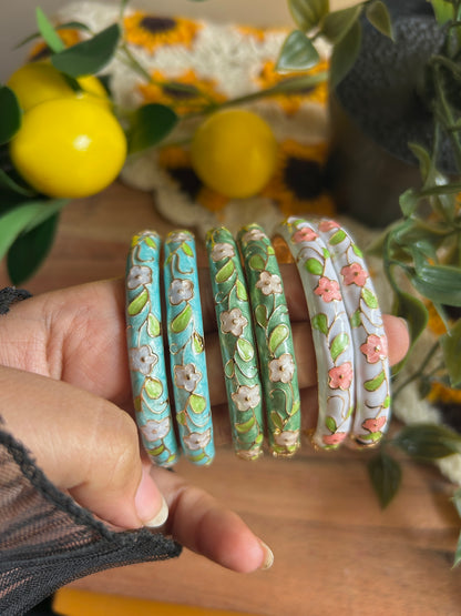 Soft girl Garden Bangles (Each Bangle)