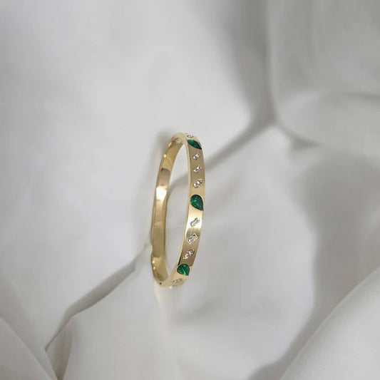 Emrald Stone Bangle