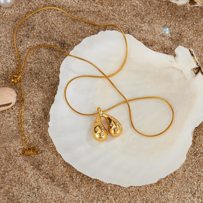 Ekta- Studded Healing Necklace