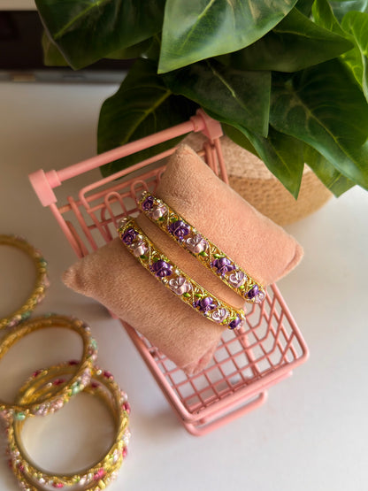 Luna Botanical Bangle ( Pack of 1)