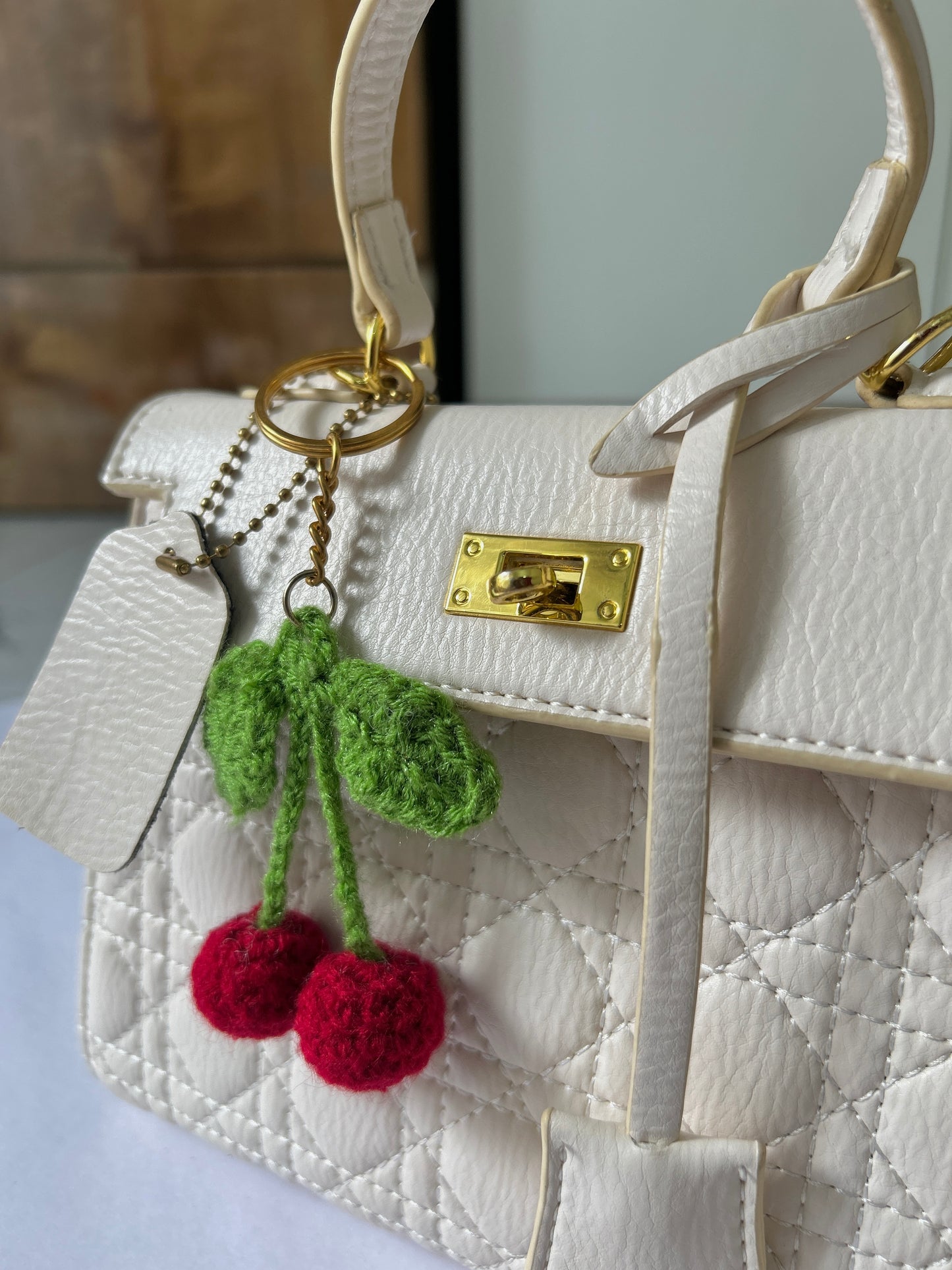Cherry Keychain
