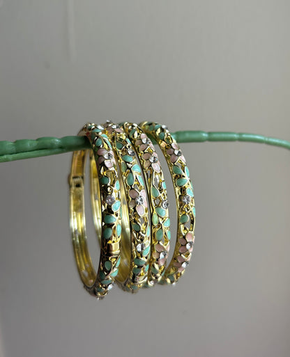 Minty Petal Princess Stack- Pack of 2