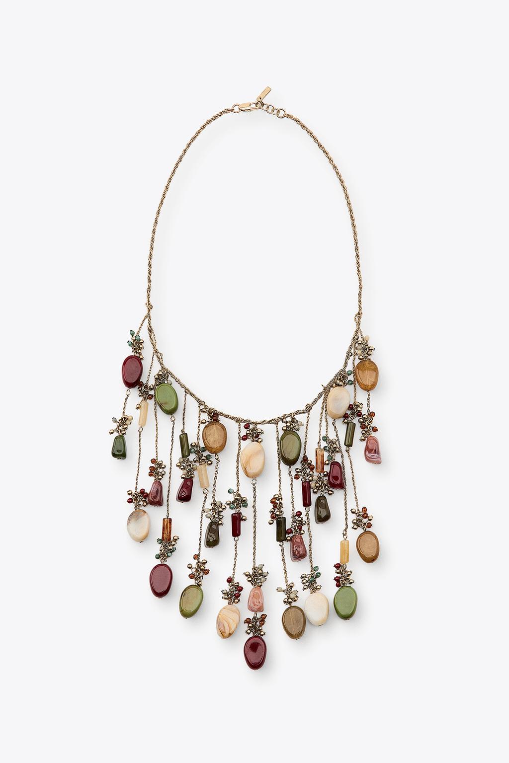 Boho Statement Waterfall Necklace