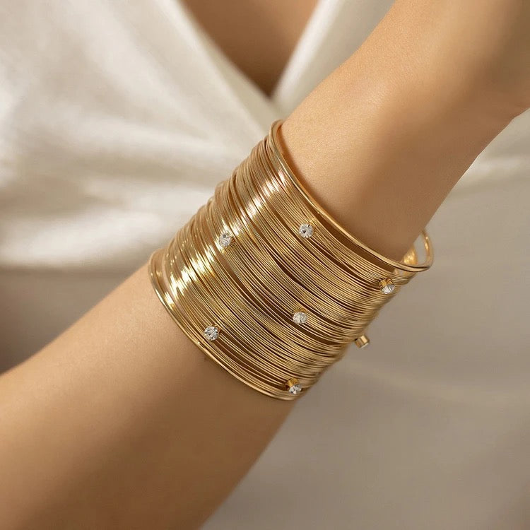 Boho Statement Hand Cuff (Adjustable)