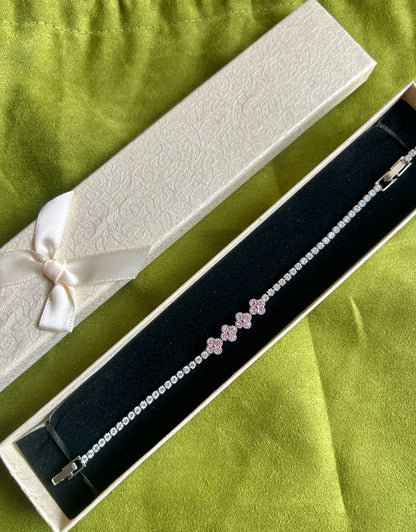 The Rosalie Clover Tennis Bracelet