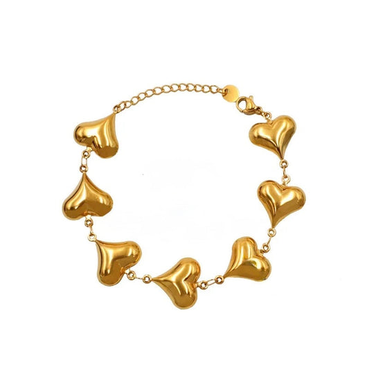 Heart of Gold Bracelet