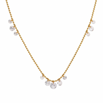 Crystal Dangle Necklace