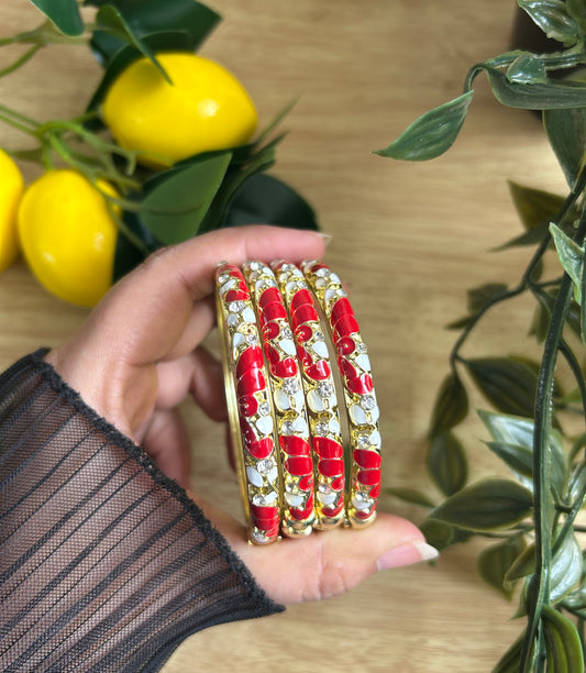 Red Vintage Bangle (each bangle)