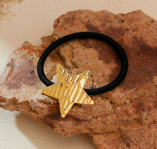 Star Gold Plated Pony Cuff