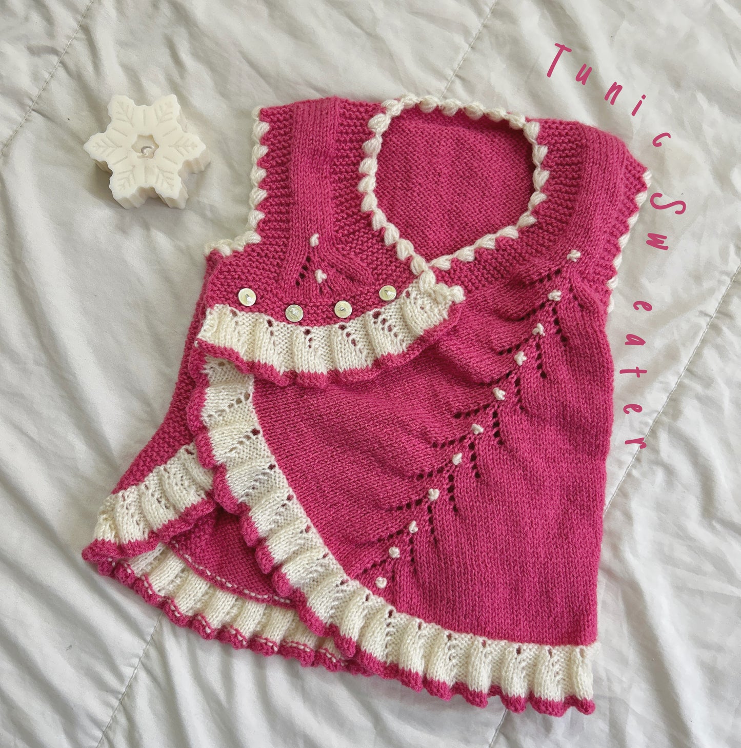 Pink Sleeveless Tunic