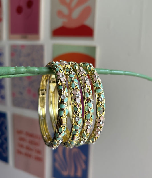 Minty Petal Princess Stack- Pack of 2