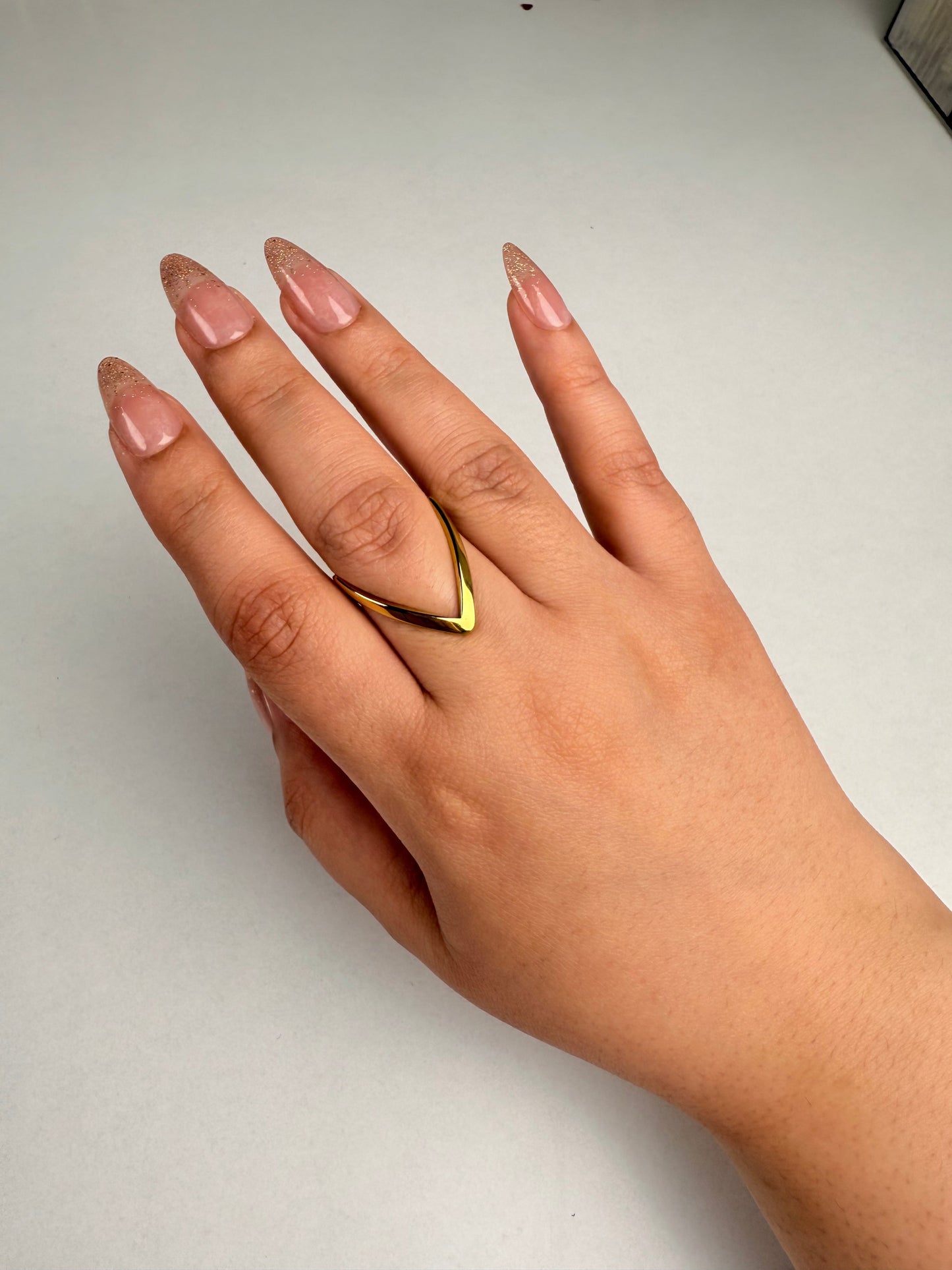 Maira Luxe Gold Ring