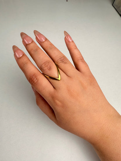 Maira Luxe Gold Ring