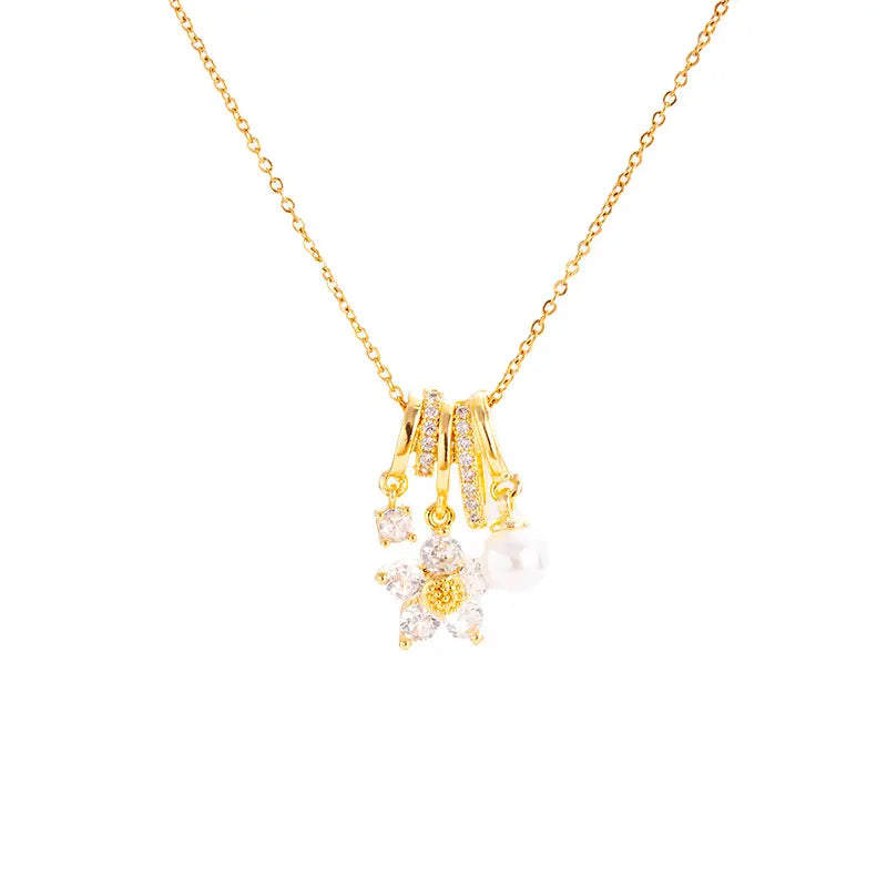 Camellia Charm Necklace 2.0