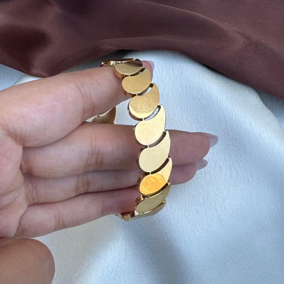 Tear Drop Bangles