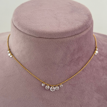 Crystal Dangle Necklace