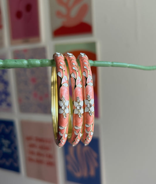 Peach Vintage Bangle (each bangle)