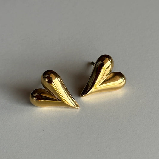 Heart Studs