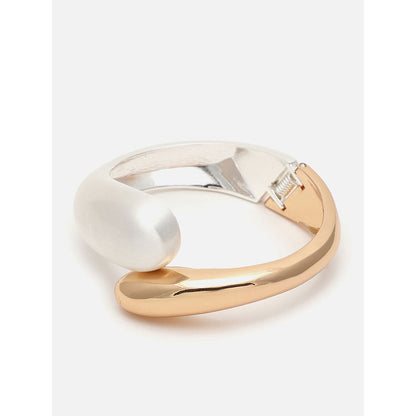 Dual Color Twist Cuff Bracelet