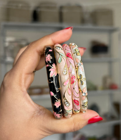 Midnight Blush Royale Stack (Set of 4)