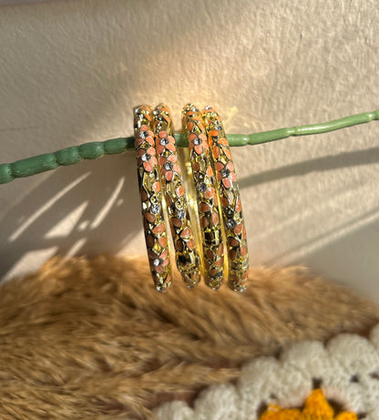 Peach Vintage Bangle (each bangle)