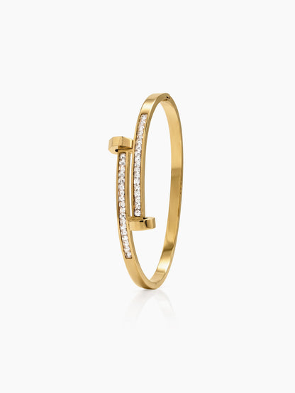 Luxe Nail Crystal Bangle (Baby Size)