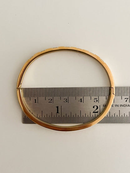 Celeste Crystal Bangle (Baby Size)