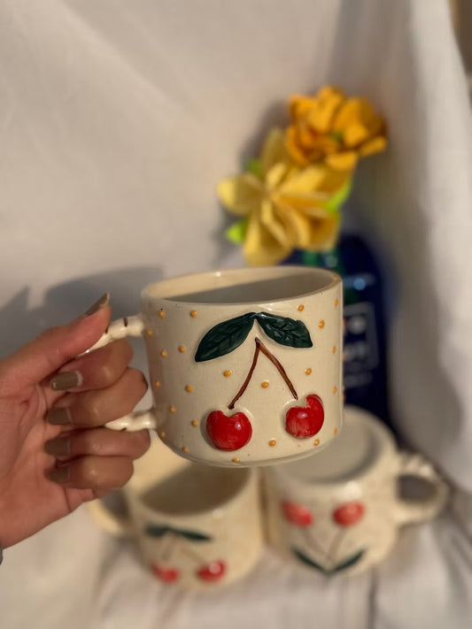 Cherry Broad Coffee Cup