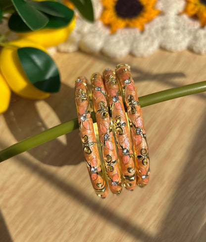 Orange Vintage Bangle (each bangle)