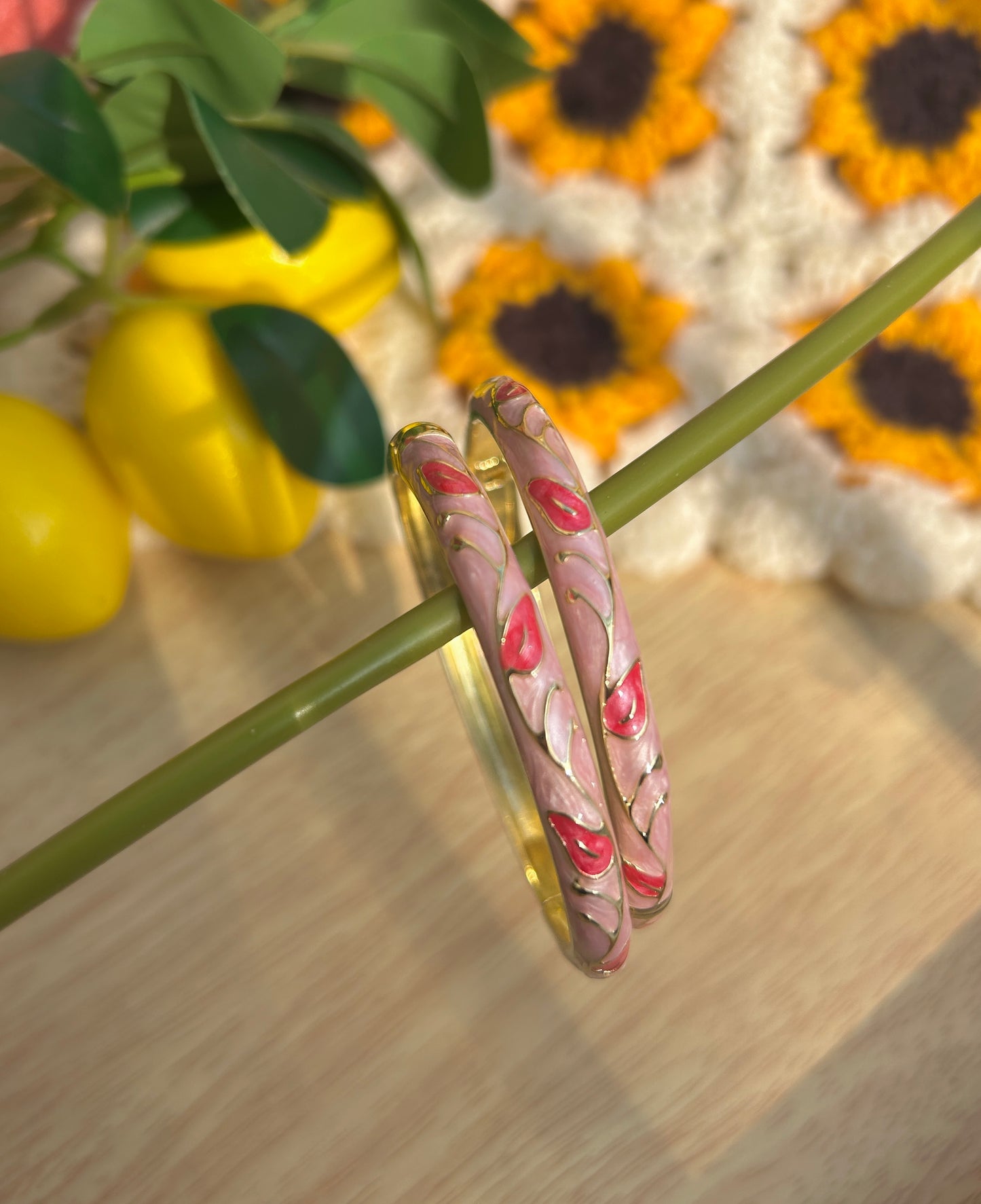 Pink Vintage Bangle (each bangle)