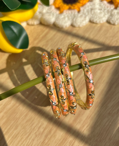 Orange Vintage Bangle (each bangle)