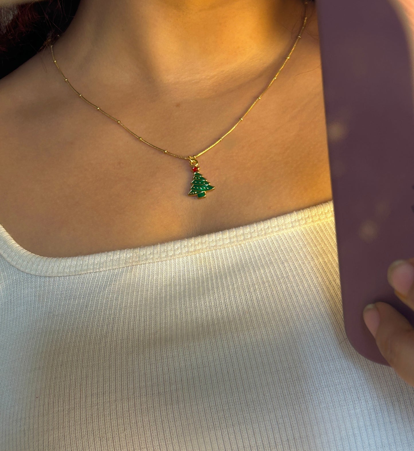 Christmas Tree Farm Necklace