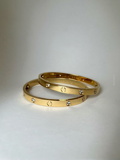 Gold Plated Cartier Bracelet