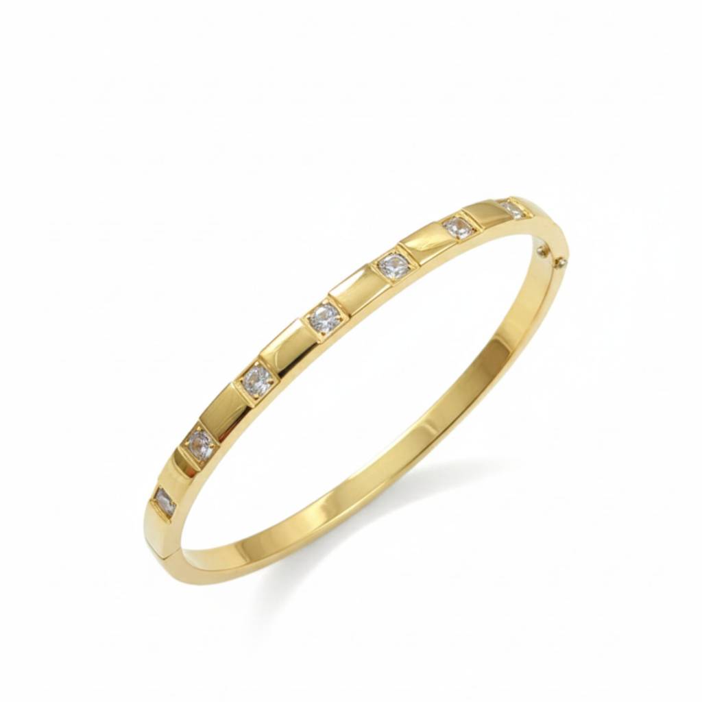 Celeste Crystal Bangle (Baby Size)