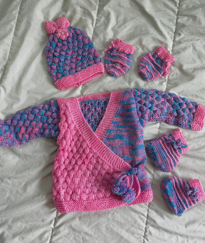 Kimono Style Sweater Set