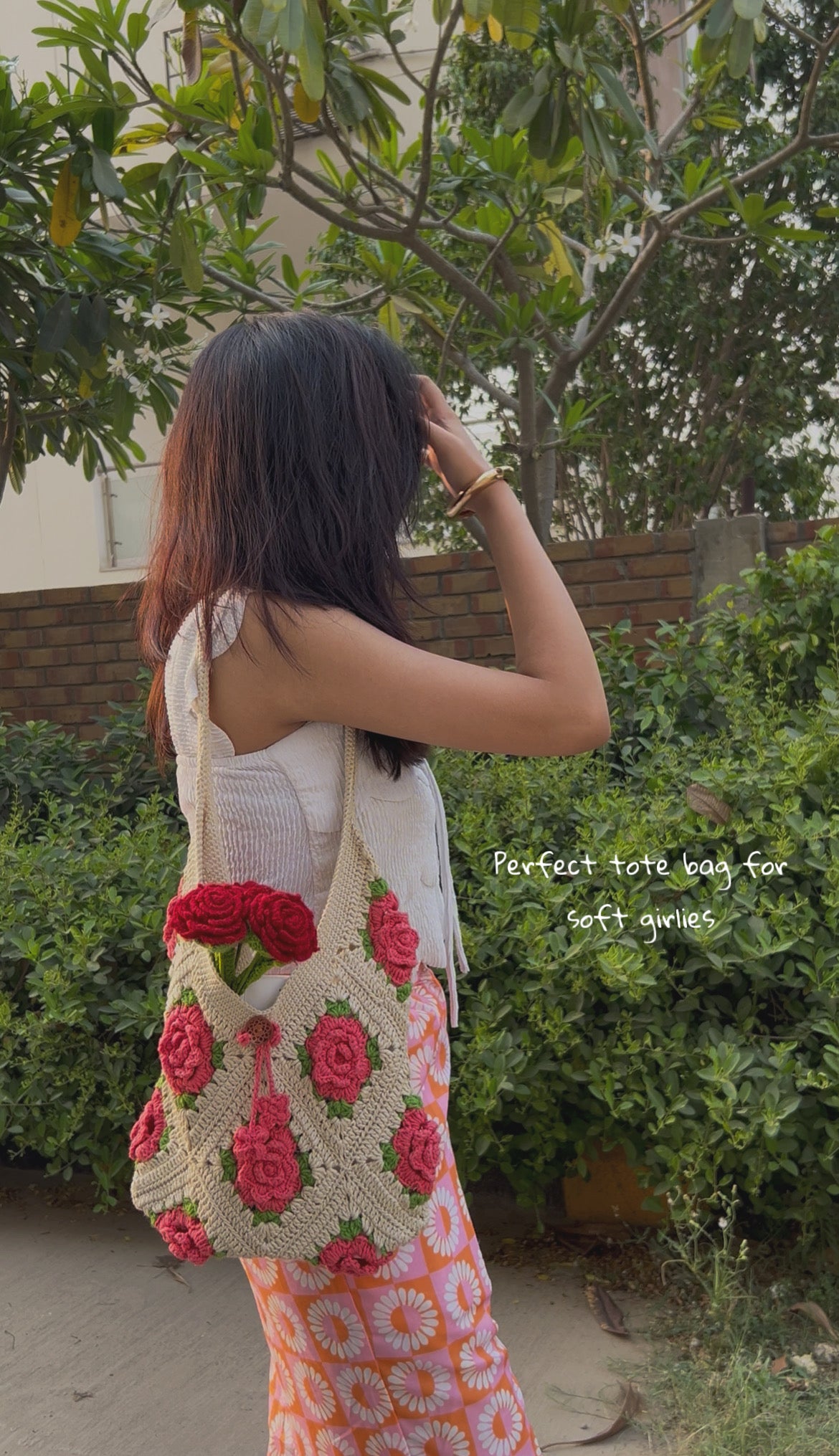 Rosette Tote Bag