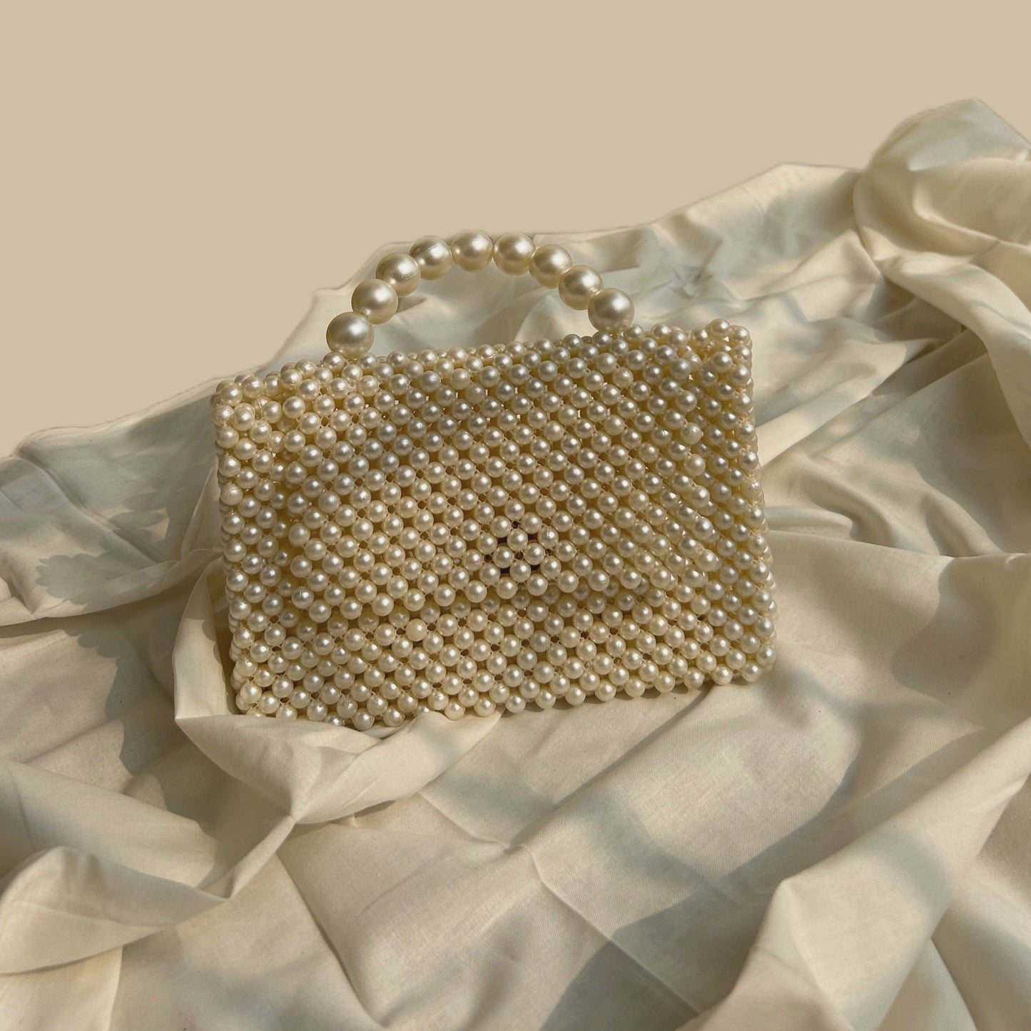 Pearl Crossbody Beaded Bag