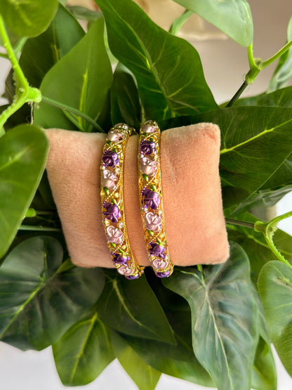 Luna Botanical Bangle ( Pack of 1)