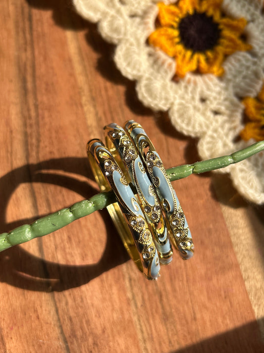 Blue Vintage Bangle (each bangle)
