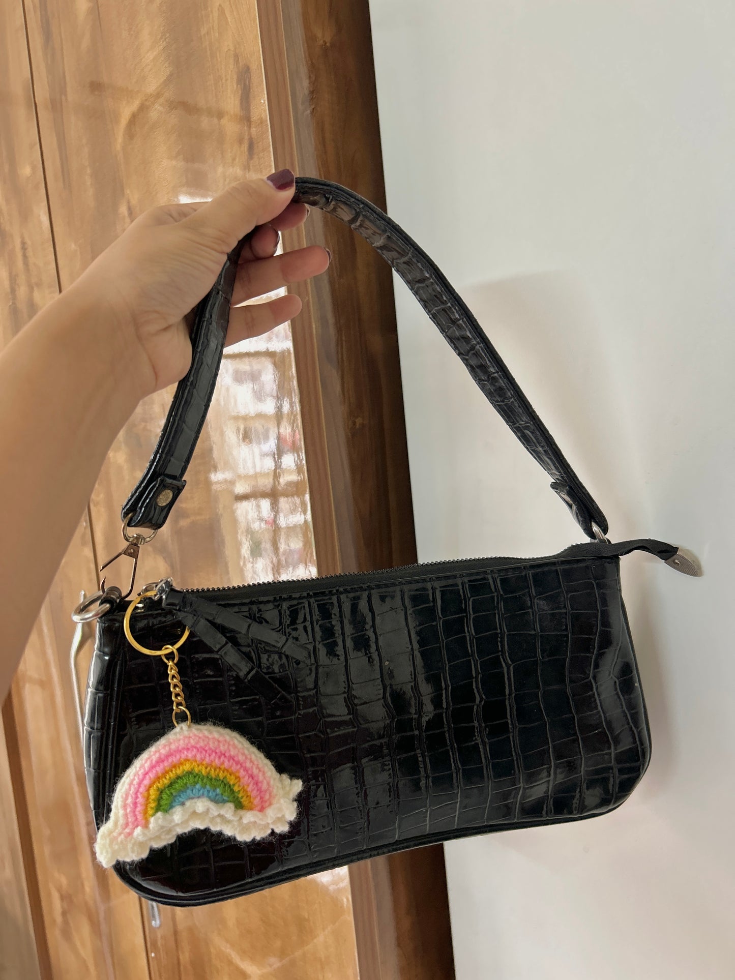 Rainbow keychain