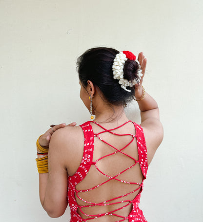 Forever Rose Gajra