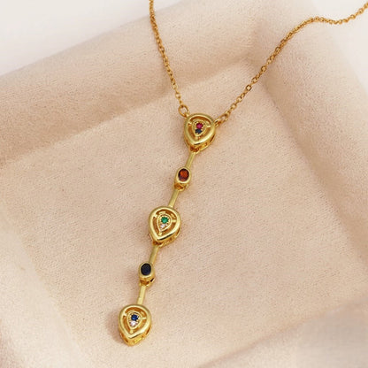 Cosmos Drop Necklace