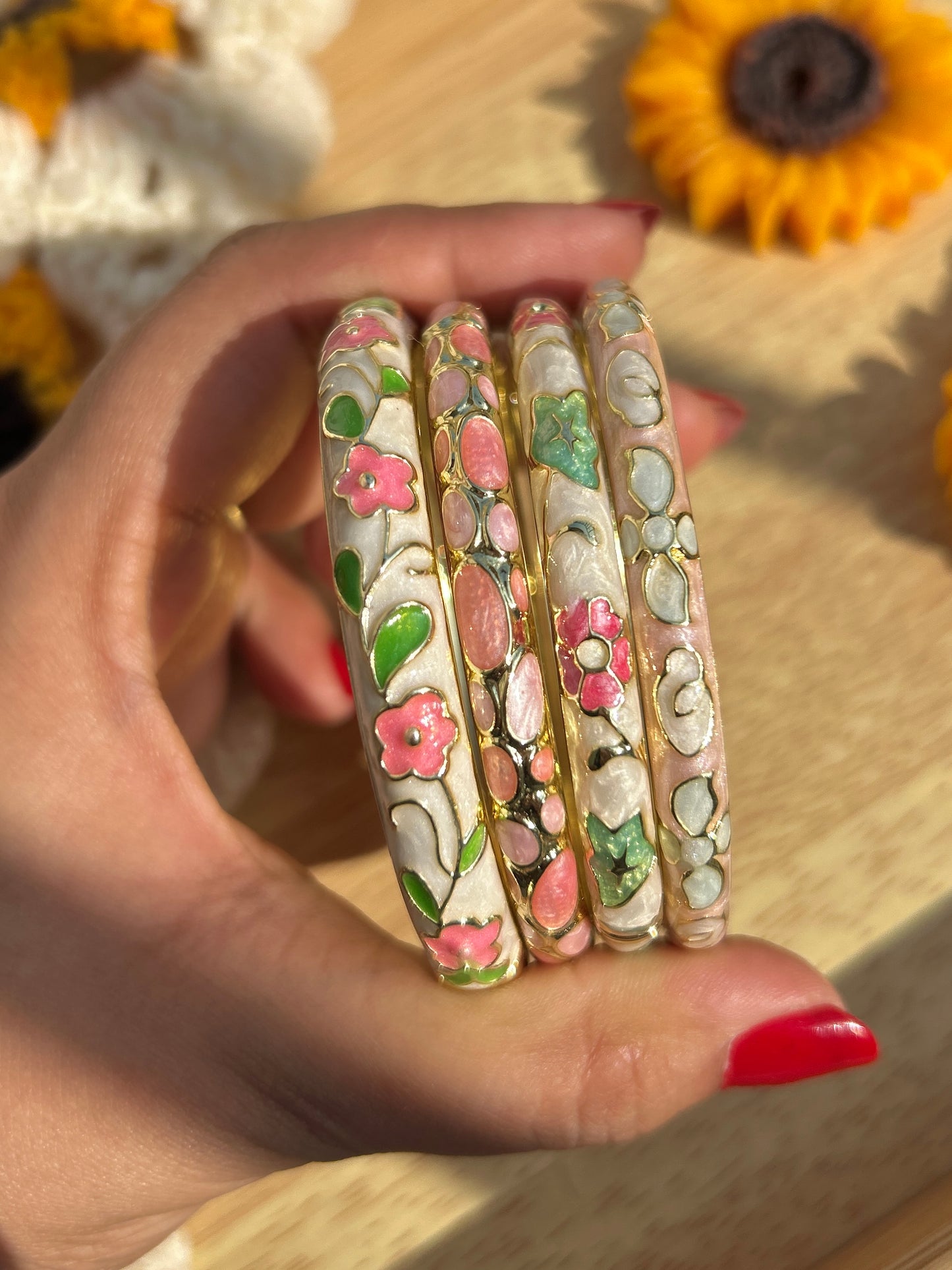 Rosewood Garden Stack (Set of 4)