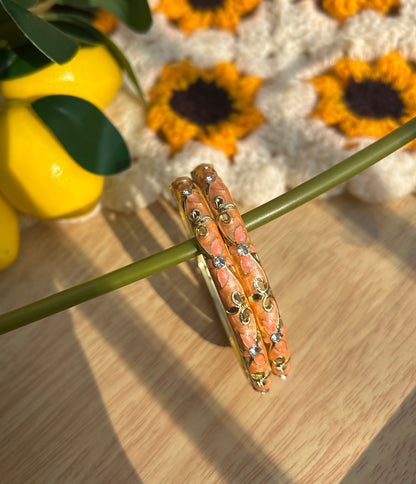 Orange Vintage Bangle (each bangle)