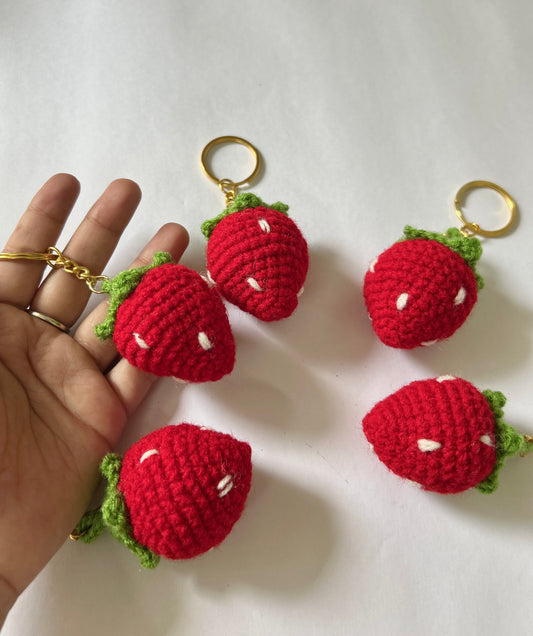 Strawberry Keychain