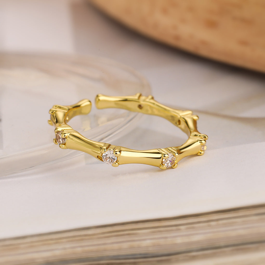 Orabella Bamboo Ring (adjustable)