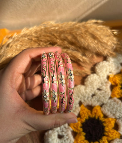 Pink Vintage Bangles (each bangle)