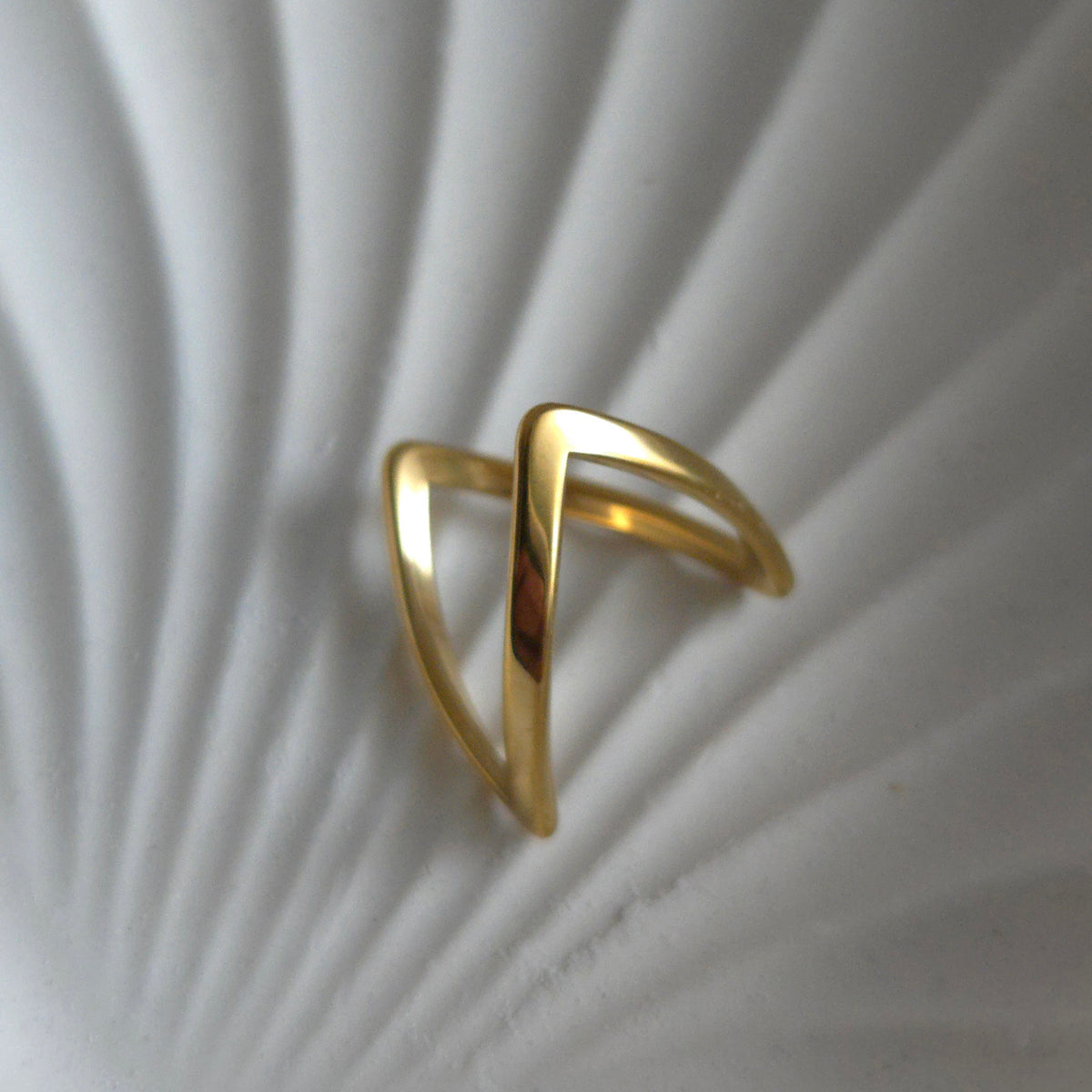 Maira Luxe Gold Ring